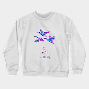 Flying ducks Crewneck Sweatshirt